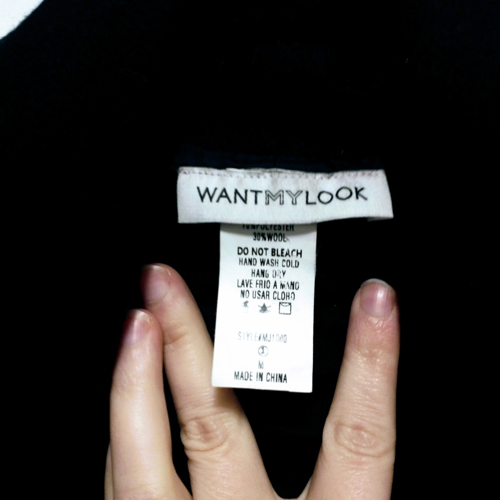 Draped wool jacket - Picture 6 of 8